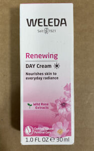 Weleda  Renewing Day Cream  Wild Rose Extracts  Normal to Dry Skin 1 fl oz New!