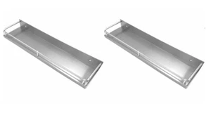 2 Stück Edelstahl Küchenregal Gewürzregal Wandregal Regal Edelstahlregal 60cm C - Bild 1 von 1