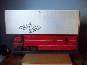 1/43 VECCHIE AUTO FERRARI TRANSPORTER IVECO 1980? - Foto 1 di 7