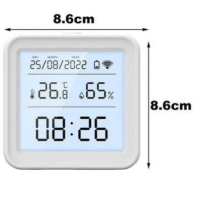 Smart Home para Monitor de Temperatura y Humedad Zigbee con Función App - Imagen 1 de 4