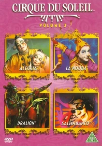 Cirque Du Soleil: Volume 3 (2005) 4 Film DVD Box Set [Region 2] - Bild 1 von 3