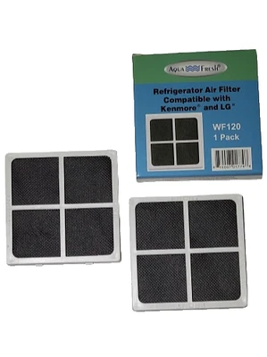 Aqua Fresh WF120 for LG LT120F Replacement Refrigerator Air Filter 2PK NEW! - Image 1 of 4