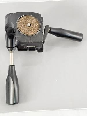 SLIK Tripod Pan/Tilt Head w/ Bubble Level & Handle – Quick Release Clamp - Image 1 of 4