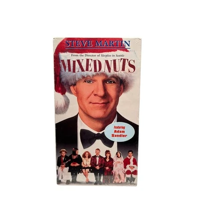 Mixed Nuts (VHS) Steve Martin Adam Sandler New V15 - Image 1 of 3