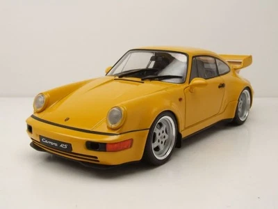 Porsche 911 (964) Carrera 3.8 RS 1990 gelb Modellauto 1:18 Solido - Bild 1 von 4