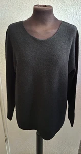 Italy StrickPullover Pulli kuschelweich schwarz 34,36,38,40,42,44 P21 - Bild 1 von 4