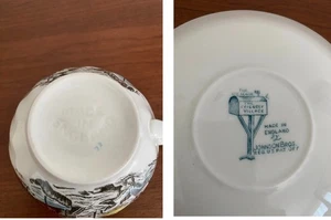 🍂 Set of 15 Vintage Johnson Brothers Friendly Village 16 Cups & 15 Saucers - Picture 1 of 19