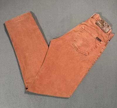 Pantalones de mezclilla Marlboro clásicos de colección naranja caqui W32 L32 Foto 1 de 4