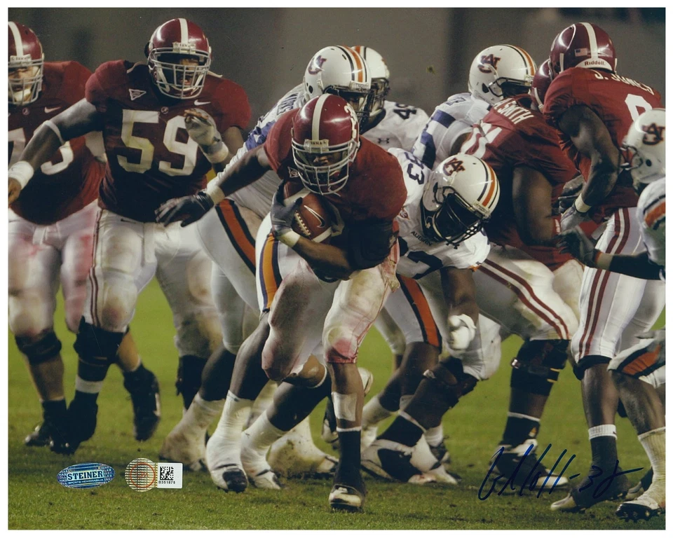 Glen Coffee Signed Alabama Crimson Tide 8x10 Photo (Steiner COA & SM Hologram) - Image 1 of 2