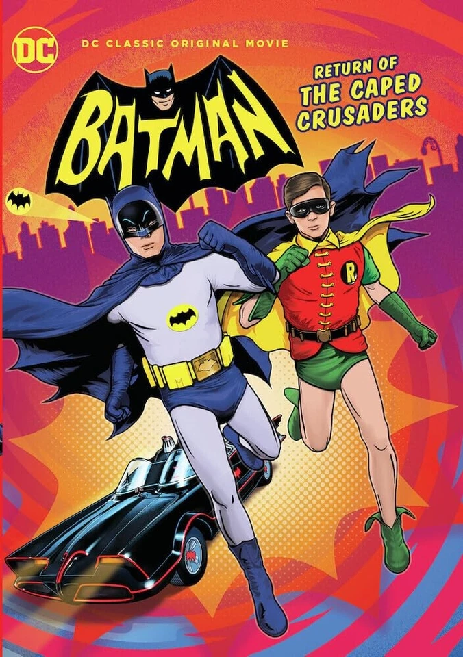 Batman: Return Of The Caped Crusaders (DVD) Adam West Burt Ward Julie Newmar - Image 1 of 1
