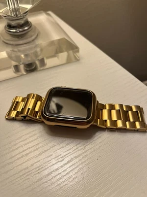 Apple Watch Series 4 - 44 mm (banda chapada en oro) - Usado/excelente estado Foto 1 de 3