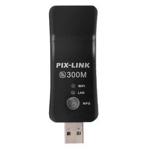 Adapter klucza sprzętowego WiFi 802.11b / g / n 300Mbps uniwersalny odbiornik bezprzewodowy 2,4 GHz - Zdjęcie 1 z 12