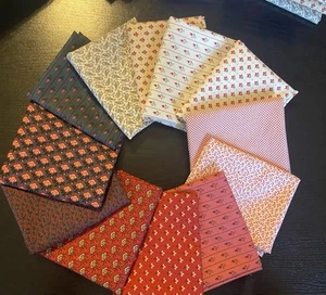 Petite Prints Deux By French General For Moda. Bundle Of 12 Rare OOP FQ - Picture 1 of 4