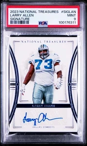 2023 National Treasures Larry Allen Auto Signatures /99 COWBOYS PSA 9 MINT RIP - Bild 1 von 2