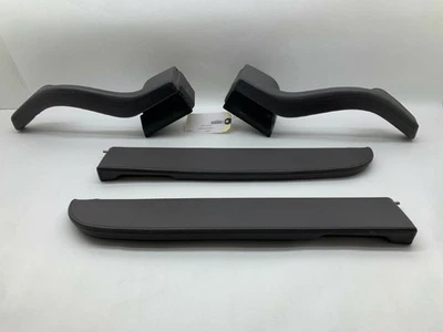 1995-1998 Porsche 911 993 Door Grab Pull Armrest Grey Leather Pair OEM Used - Image 1 of 4