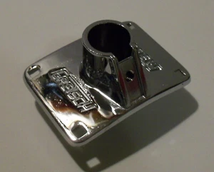 Gretsch Bass Drum Tom Mounting Assembly-Holder Chrome 1980's Vintage #4945 - Picture 1 of 2
