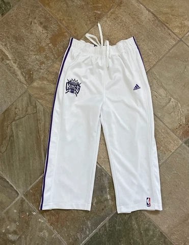 Vintage Sacramento Kings Adidas Basketball Pants, Size XL Cover