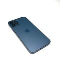 Original Apple iPhone 12 Pro  Akkudeckel Gehäuse Rahmen Dunkel Blau 2