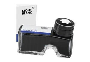 Montblanc Tintenfass Royal Blue 60ml Stiftmine 128185 - Bild 1 von 1