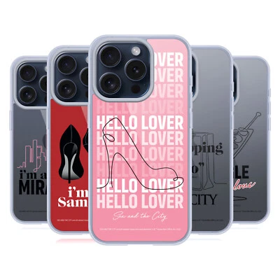FUNDA GEL SUAVE OFICIAL DE PERSONAJES DE SEXO Y CIUDAD PARA TELÉFONOS APPLE iPHONE Foto 1 de 4