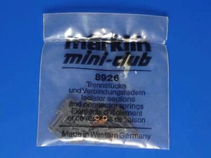 MARKLIN Z - 8926 - Isolator sections + connector springs - mini-club /// NEW - Picture 1 of 2