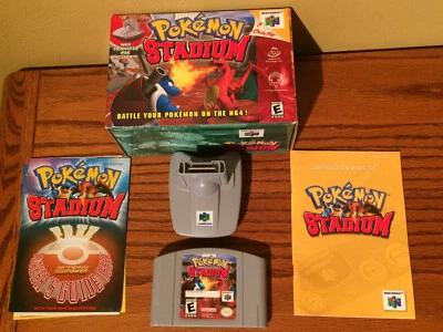 POKEMON STADIUM 2000 N64 THE FIRST 3D POKEMON GAME  - Image 1 of 4