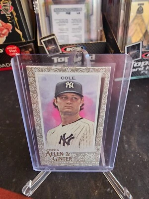 2020 Topps Allen & Ginter Gerrit Cole #238 Mini Gold - Image 1 of 4