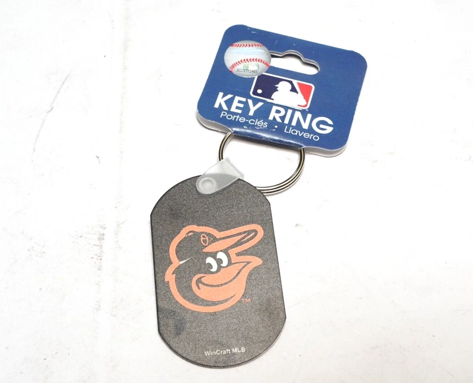 New WinCraft/MLB BALTIMORE ORIOLES METAL KEY RING - ALUMINUM 52699118 Ships FREE - Image 1 of 4