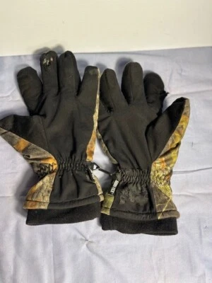 Manzella Hunter Fleece Gloves X-Large Realtree Edge Camo 40 Gram Insulation - Image 1 of 4