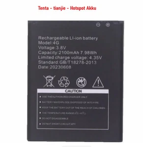 Akku B9010 4G185 4G180 Kompatibel mit Tenda 4G185 Mobile WLAN Router - Afbeelding 1 van 1