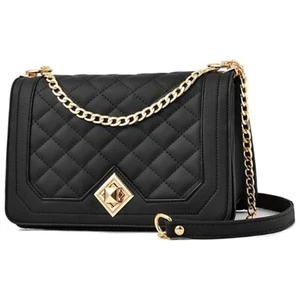 Women's Small Crossbody Bag Pu Leather Shoulder Evening Clutch Bag - Picture 1 of 4