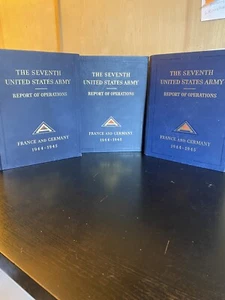 The Seventh US Army Report of Operations France & Germany 3 Vols. 1944-1945 - Picture 1 of 12