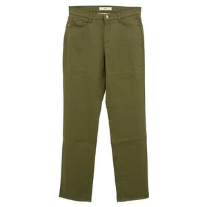  BRAX Damen Jeans Hose CAROLA Straight Stretch khaki grün 29452 - Picture 1 of 2