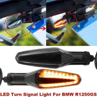 2PCS LED Turn Signal Lights For BMW R1250GS LC ADV R1250 R1200 R/RS/GS R1200GS - Image 1 of 4
