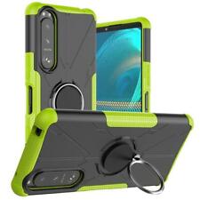 Shockproof Case For Sony Xperia 5 III 10 III IV Rugged Ring Stand Rugged Cover