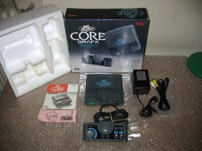 BOXED PC ENGINE CORE GRAFX 1 CONSOLE JAP IMPORT! - Imagen 1 de 4