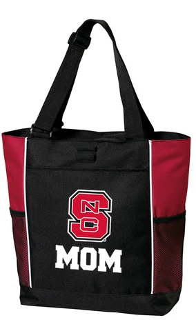 NC State Mom Tote Bag NC State Mom for BEACH SHOPPING GROCERIES POOL Cover