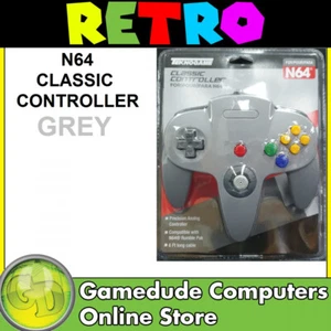 TEKNOGAME N64 GREY Classic Controller MODEL : N4902 (722267833633) - [F65* - Bild 1 von 2