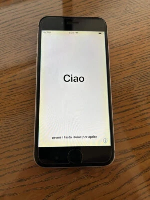 Apple iPhone 6 argento (grigio siderale) 64gb perfettamente funzionante - Immagine 1 di 4