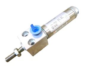 SMC  3/4" Bore  X  13/16" Stroke NCMRO75-0080 Pneumatic Cylinder  Block Mount - Bild 1 von 7