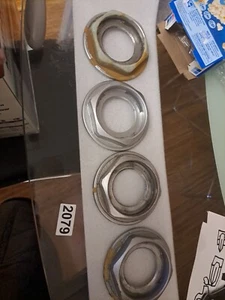 4 BBS HEX NUTS FOR RZ & RG WHEELS Geniune Bbs 09.23.131 Set Of 4 - Picture 1 of 23