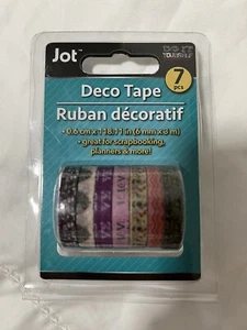 Jot Deco Planner Decorative Tape 7pcs - Picture 1 of 2
