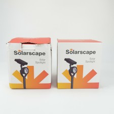 2 4 Packs Brightology Solarscape Solar Pathway Spotlight Gardens Warm White LED