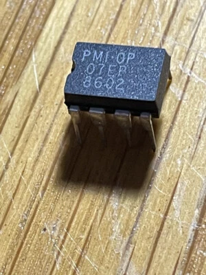 Lote de DOS (2) AMPLIFICADORES OP PMI OP07EP OP en paquete DIP8 Foto 1 de 2