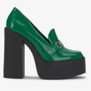 Jessica Simpson Trevor Green Himinka Platform Heels Size 8.5 New in Box! - Picture 1 of 6