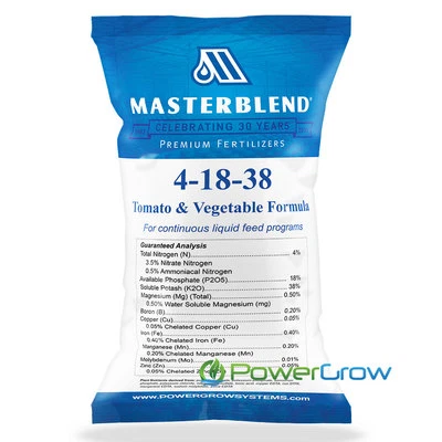MASTERBLEND Official 4-18-38 Tomato & Vegetable Fertilizer BULK - Image 1 of 2
