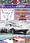 DECAL 1/43 LANCIA STRATOS "THE CHEQUERED" WALFRIDSSON SCOTTISH R. 1975 DnF (12)