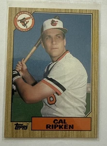 Topps Cal Ripken Jr 1987 #784 casi nuevo - Imagen 1 de 2
