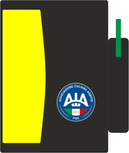 Taccuino Gara Arbitro Completo Con Logo A.I.A. - Foto 1 di 12
