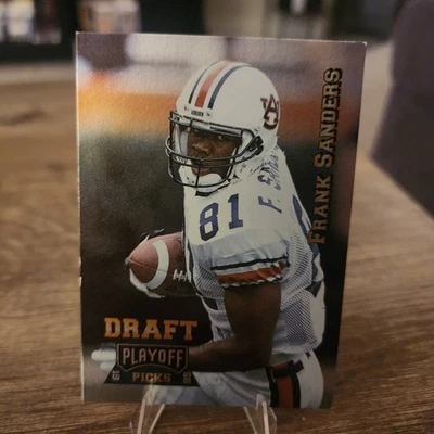 Frank Sanders RC 1995 Playoff Football Draft Picks #198 Auburn Tigers RB - Image 1 of 2